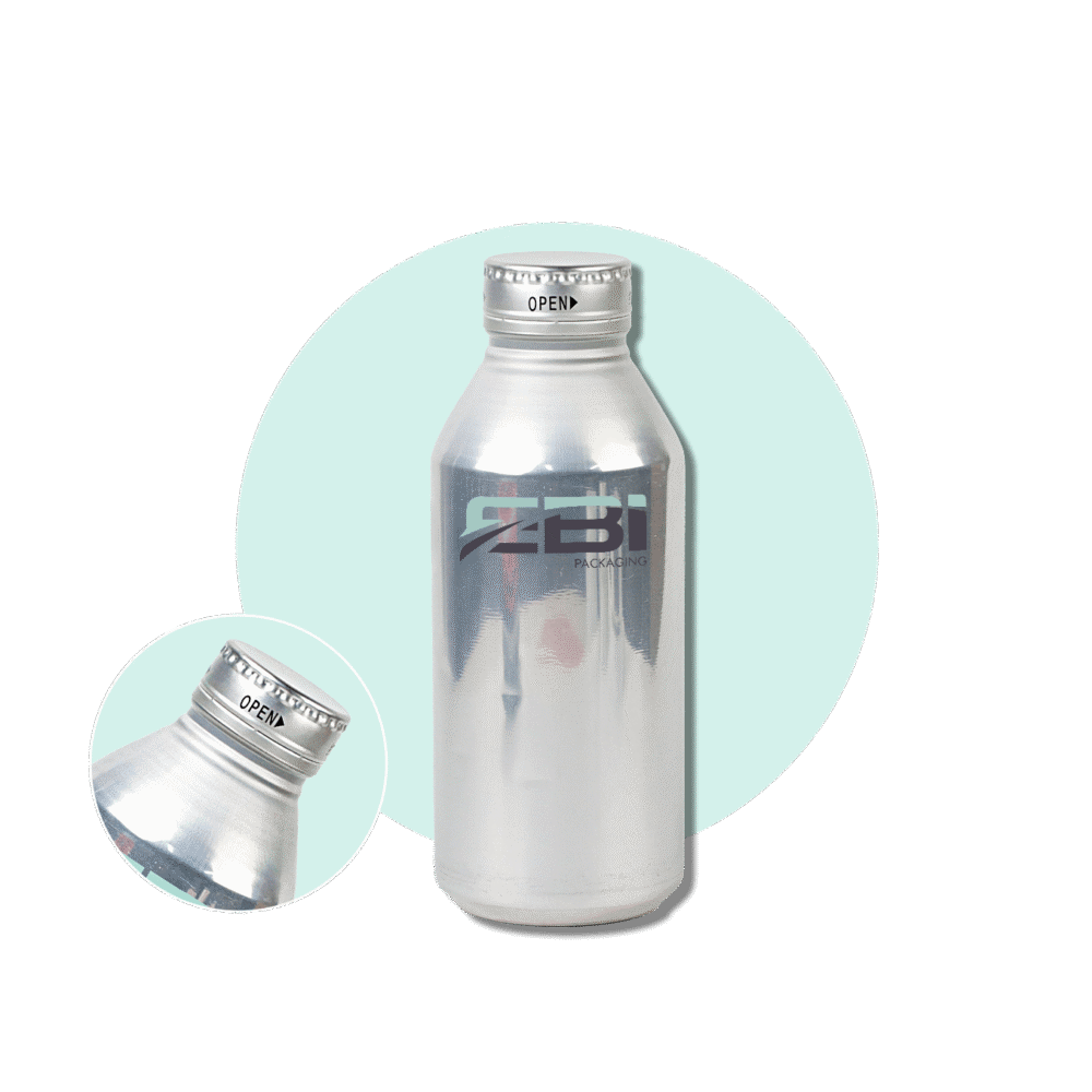 THIN-WALLED ALUMINUM BEVERAGE BOTTLE