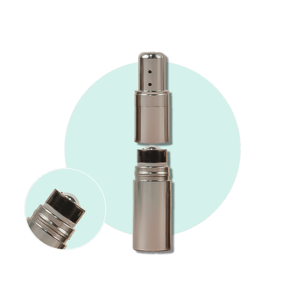 Ever Bright | DUAL 2 IN1 INHALER+ROLLER BOTTLE WITH METAL CAP